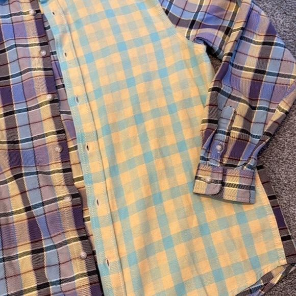 Mens Zara flannel button up - Picture 8 of 10